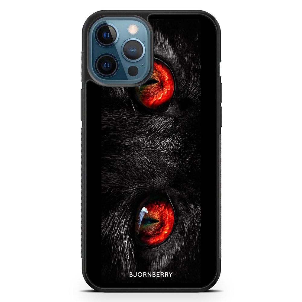 iPhone 12 Pro Case - Red Cat Eyes
