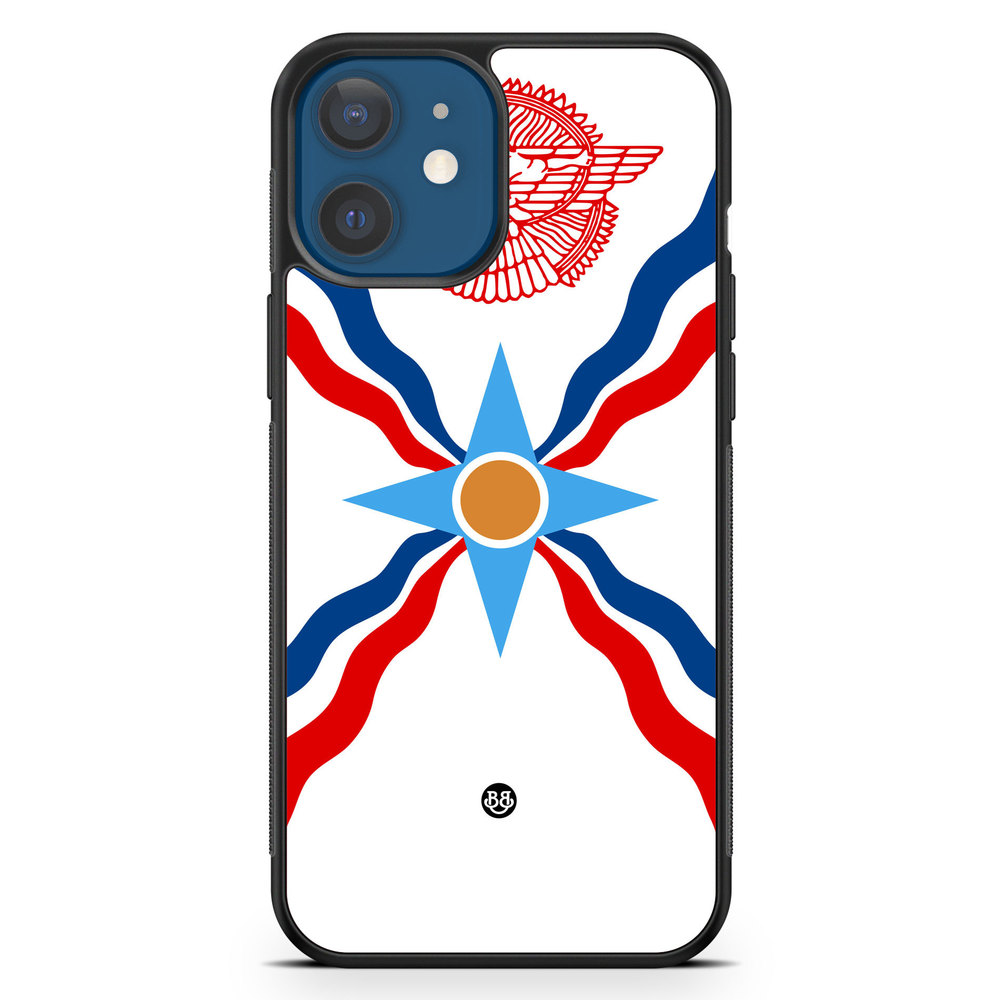 iPhone 12 Mini Case - Assyrian flag