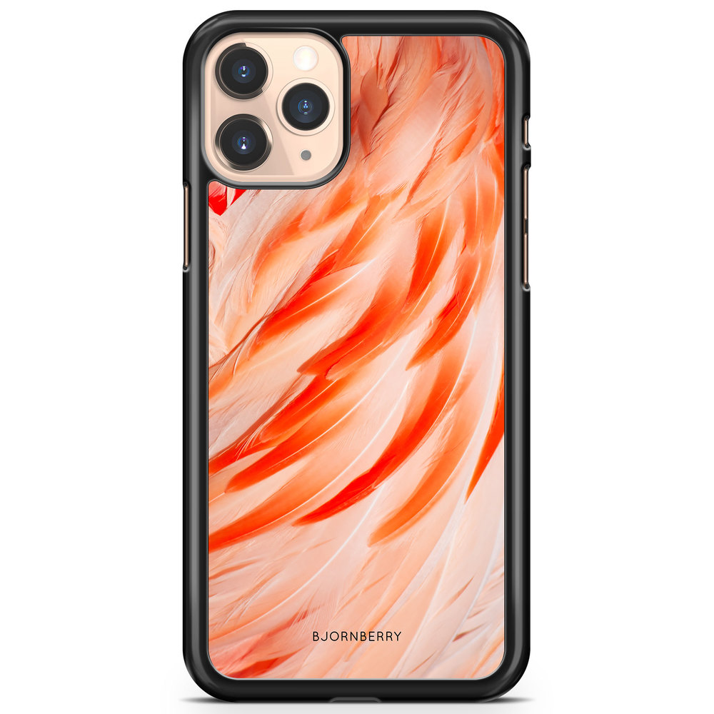iPhone 11 Pro Max Case - Flamingo Feathers