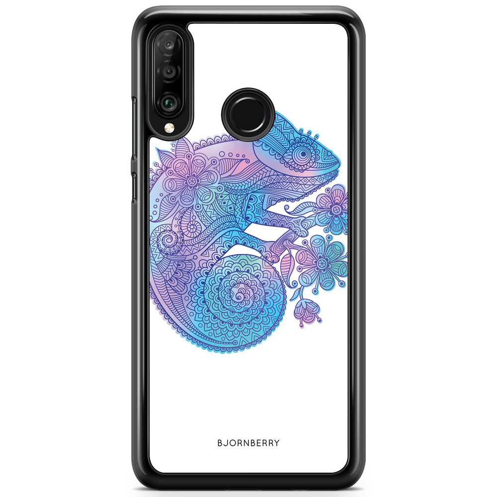 Huawei P30 Lite Case - Mandala Chameleon