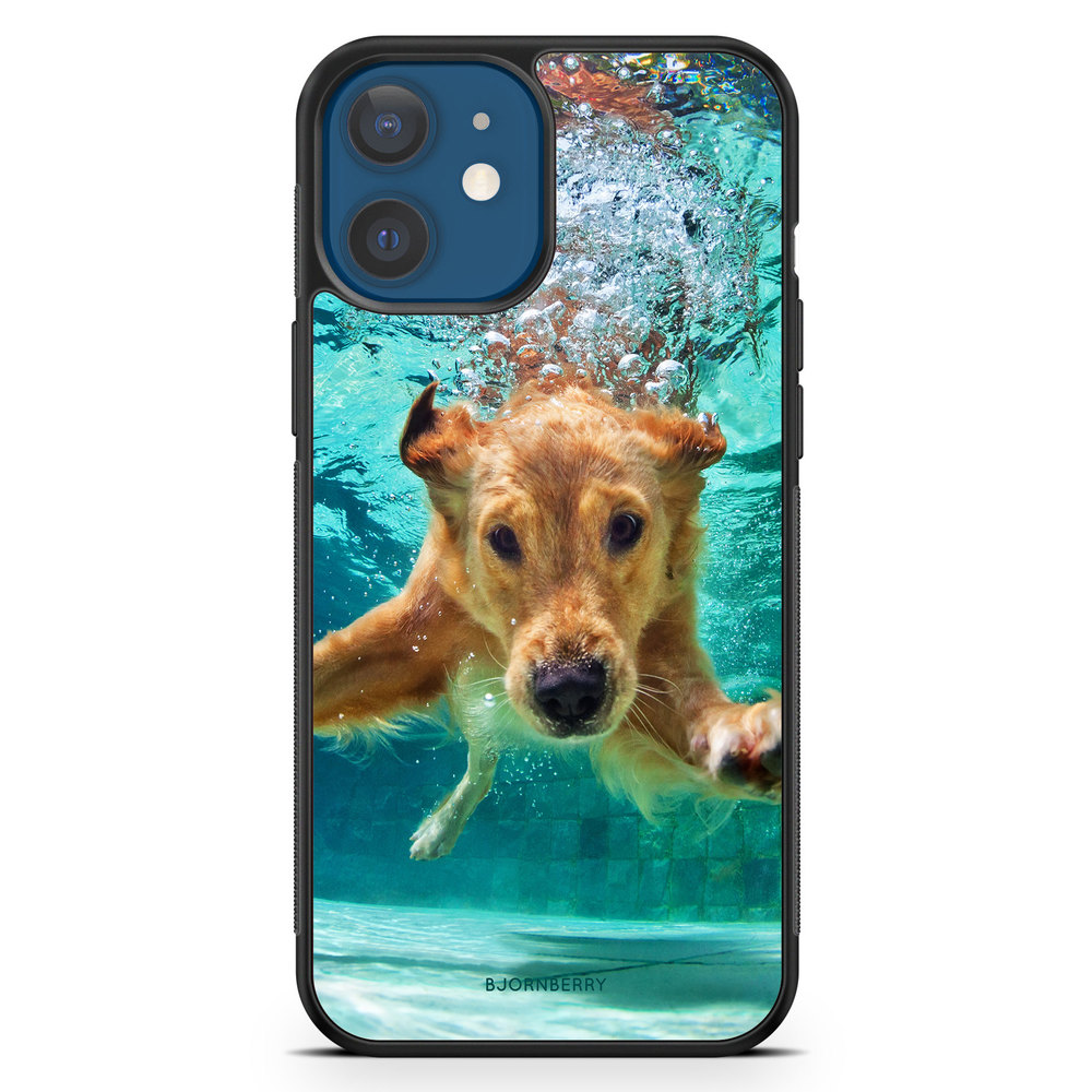 iPhone 12 Mini Case - Dog Underwater