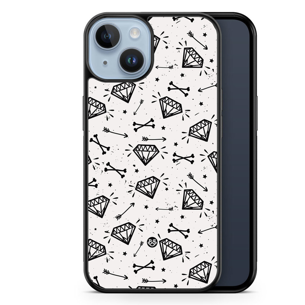 iPhone 14 Plus Case - Diamond Pattern