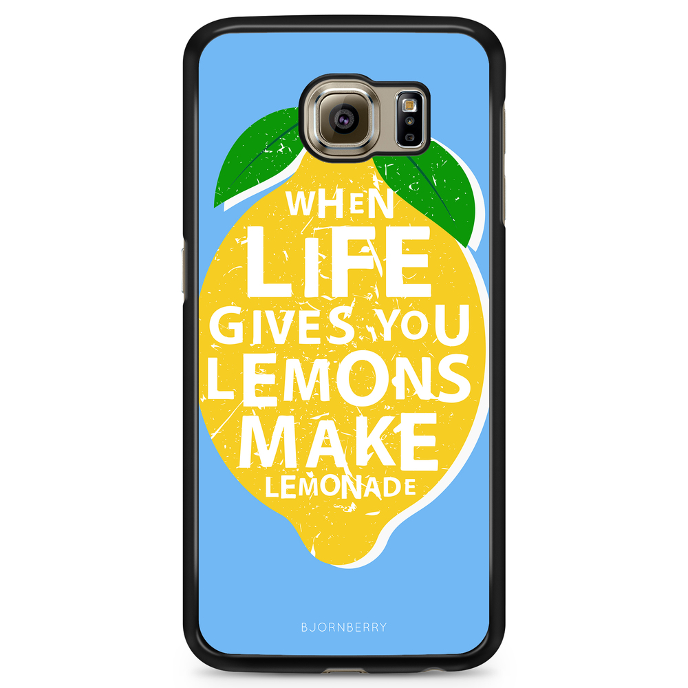 Samsung Galaxy S6 Edge+ Case - Lemon Quote