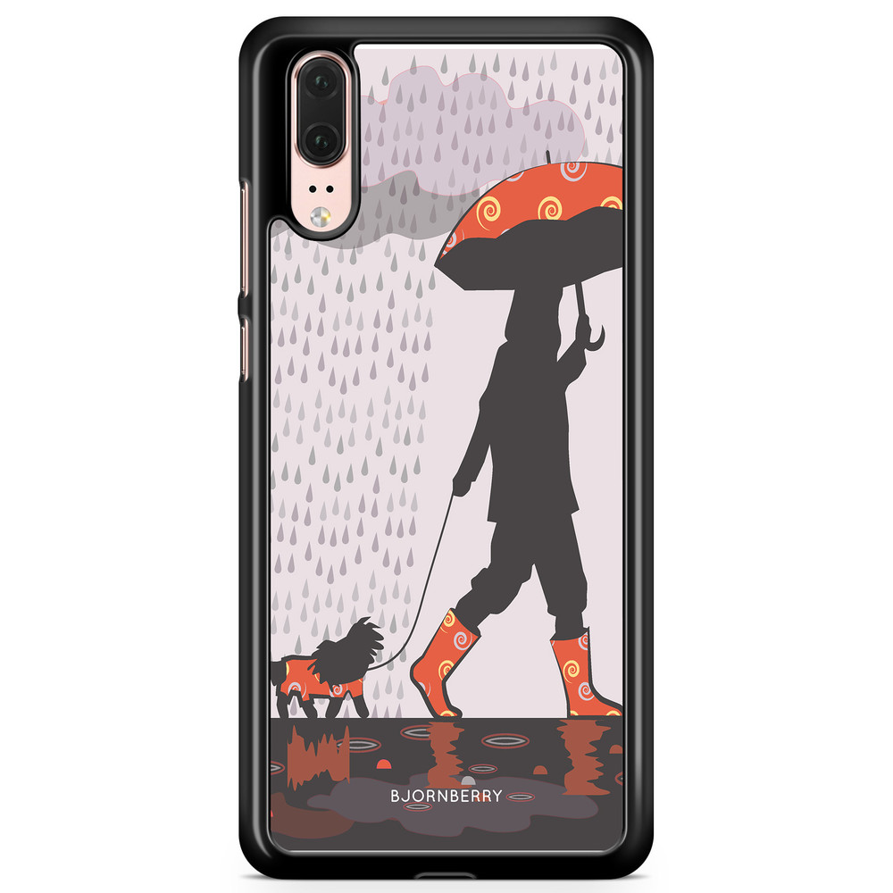 Huawei P20 Case - Walking In The Rain