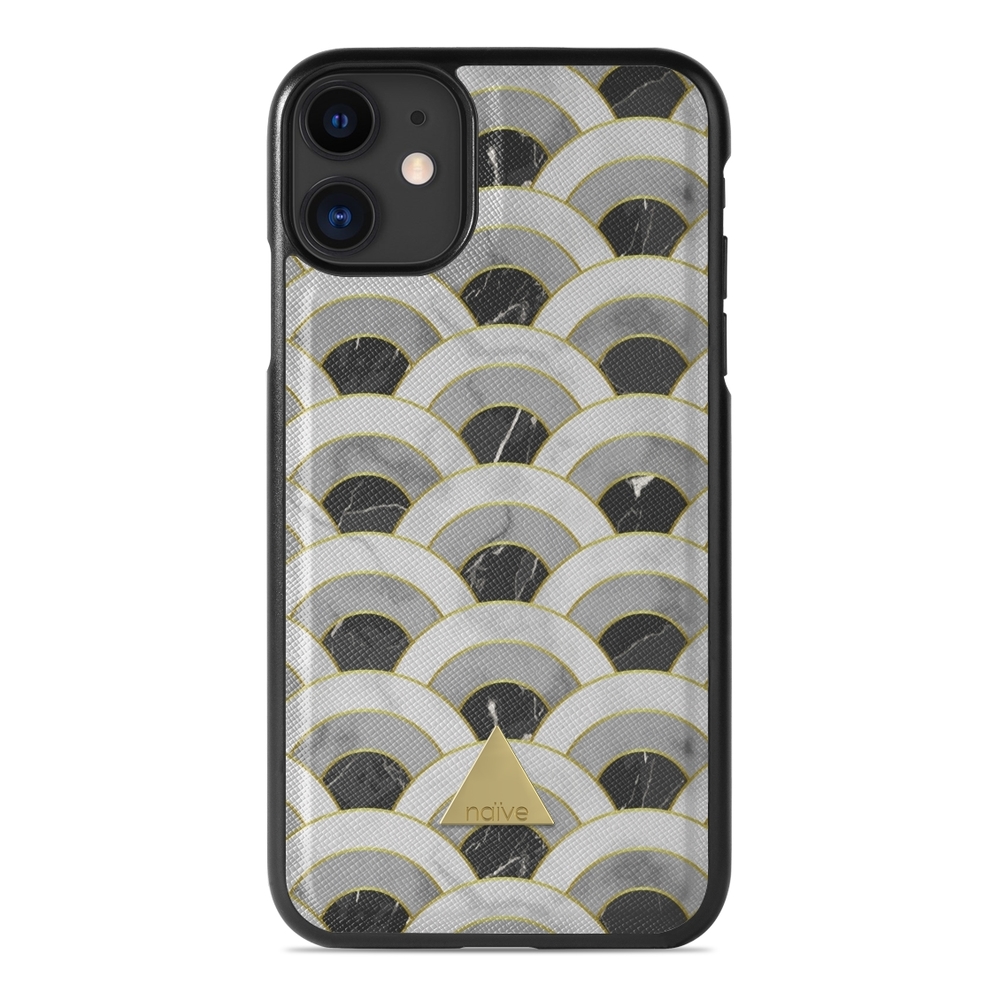 Naive iPhone 11 Case - Marble Wave