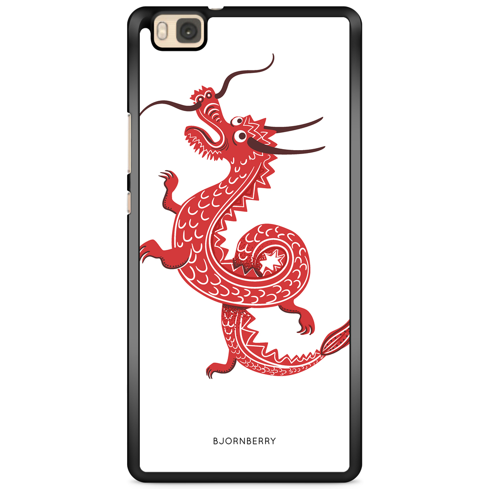 Huawei P8 Lite Case - Red Dragon