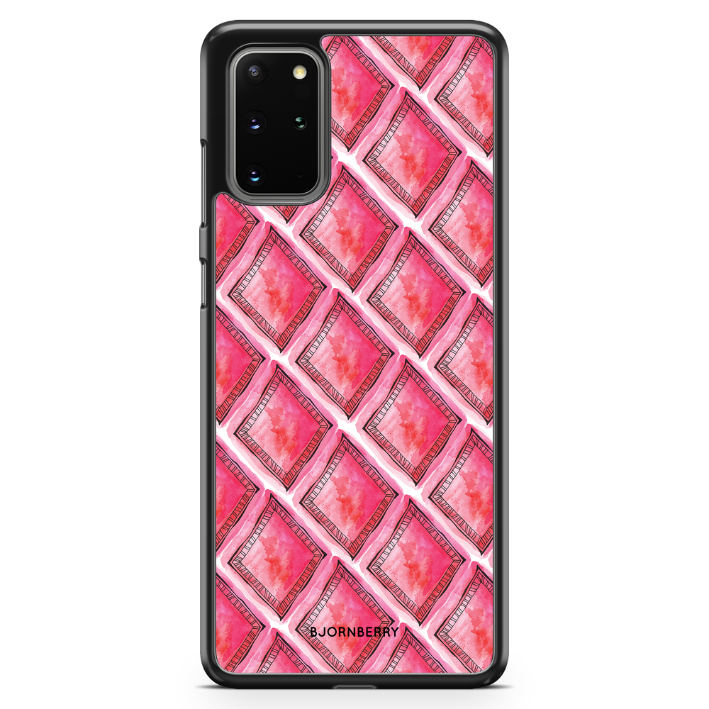 Samsung Galaxy S20 Plus Case - Red Rhombus