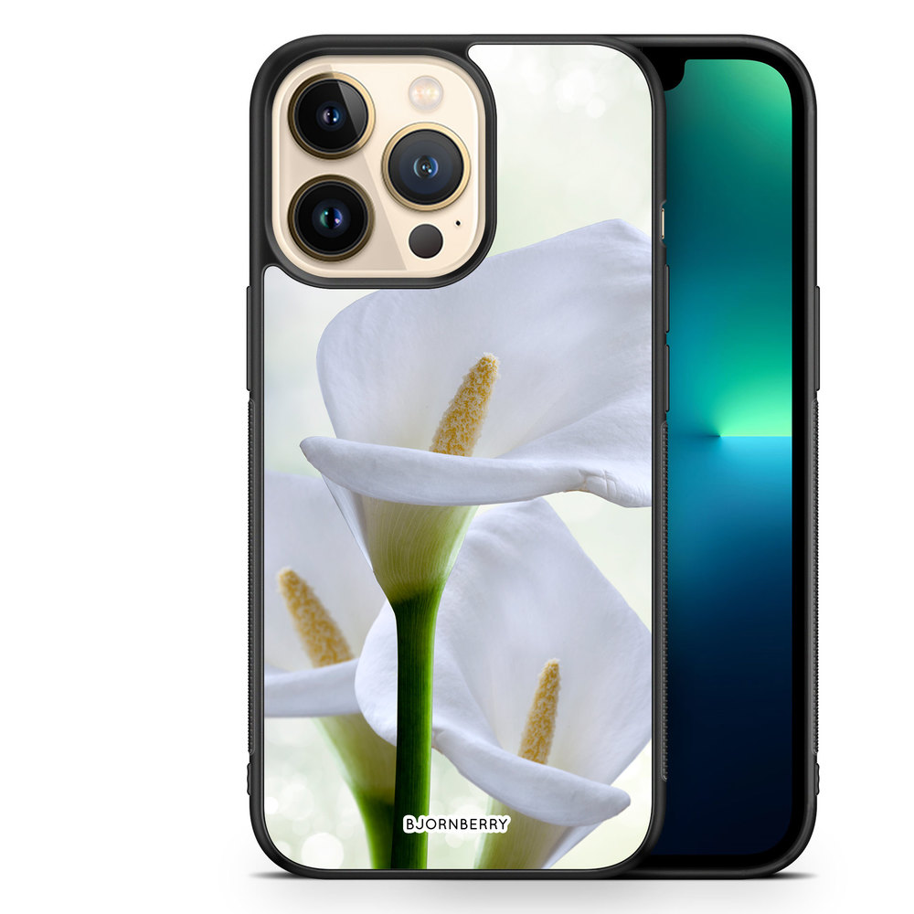iPhone 13 Pro Case - White flower