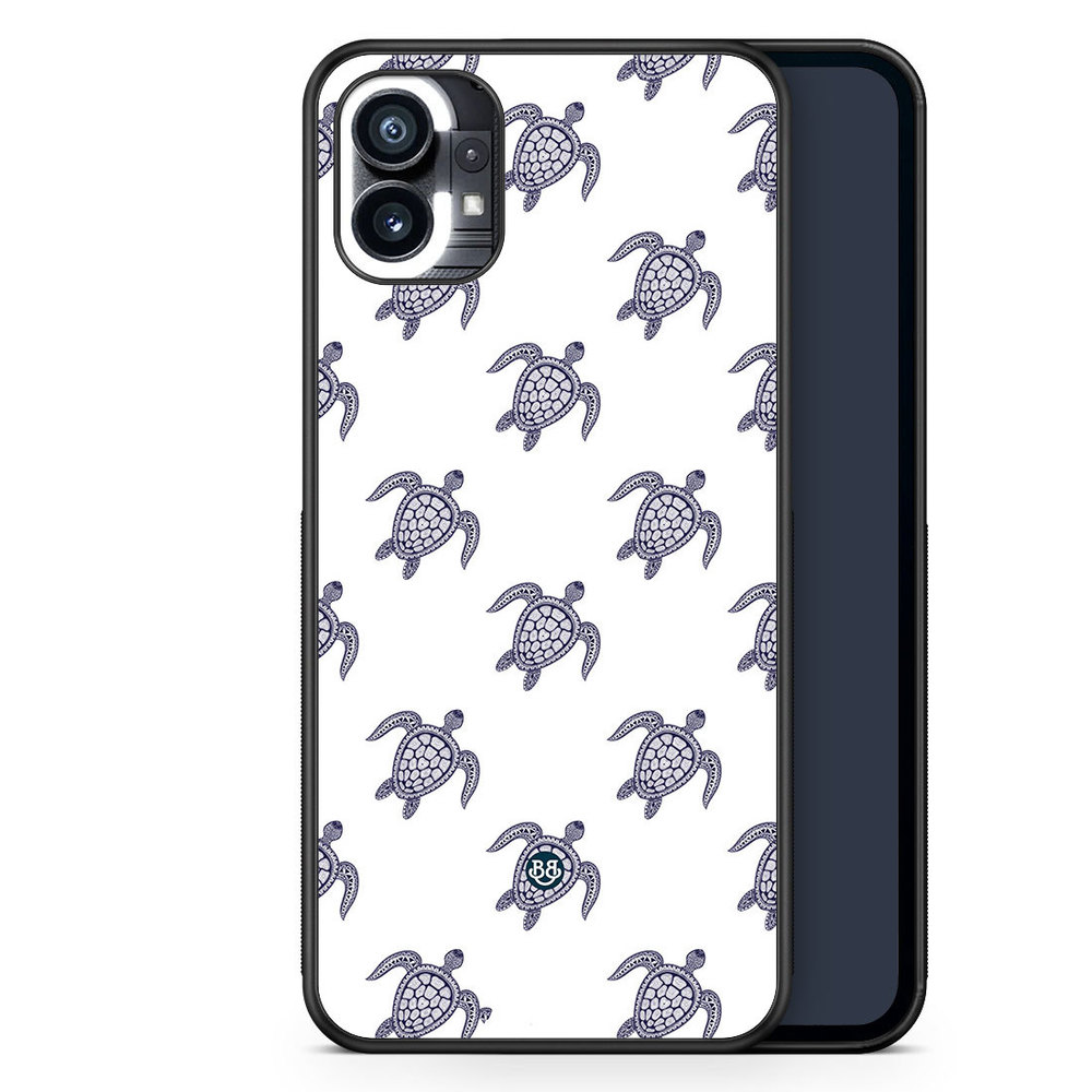 Nothing Phone (1) Case - Blue Turtles