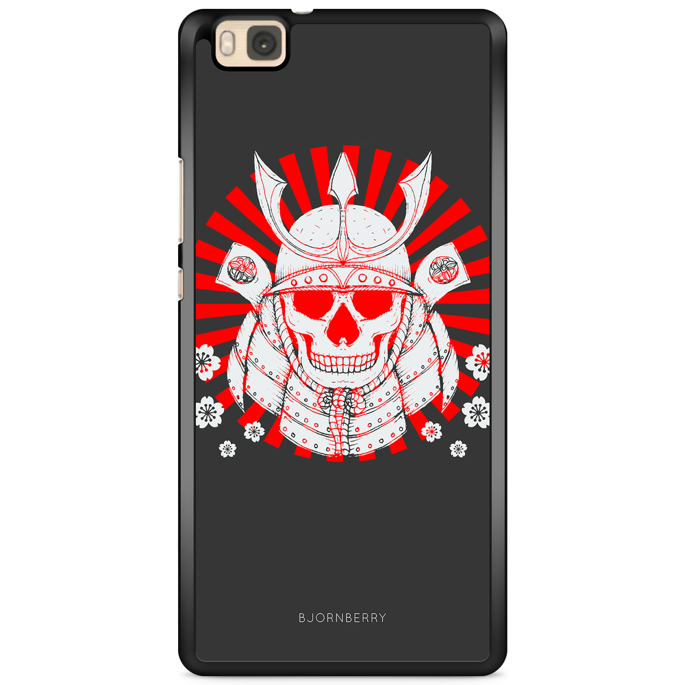Huawei P8 Lite Case - Samurai Skull
