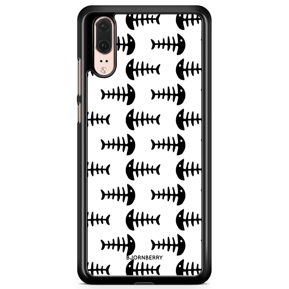 Huawei P20 Case - Fish Skeleton