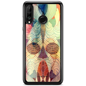 Huawei P30 Lite Skal - Retro Mönster