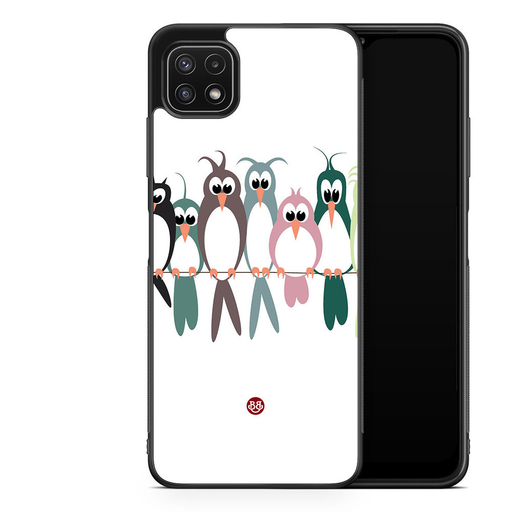 Samsung Galaxy A22 5G Case - Birds on a string