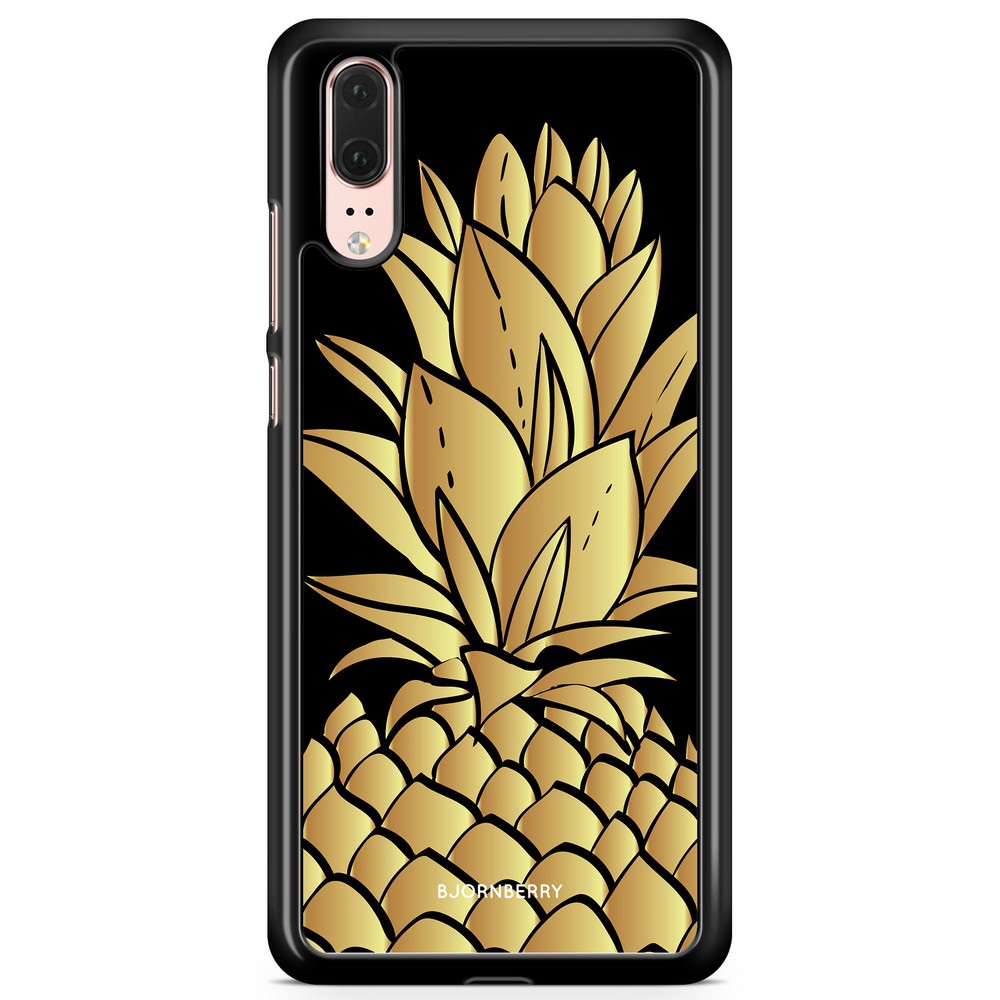 Huawei P20 Case - Gold Pineapple