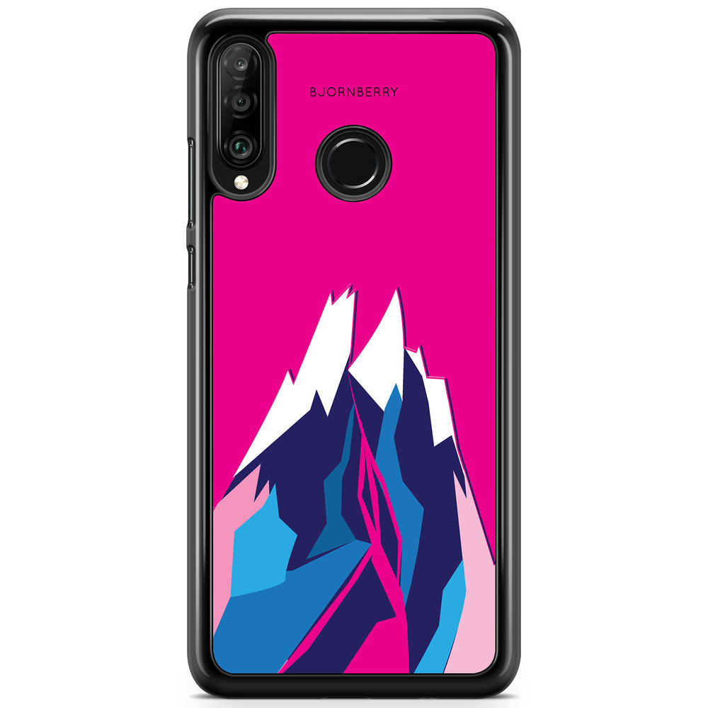 Huawei P30 Lite Case - Pink Mountain