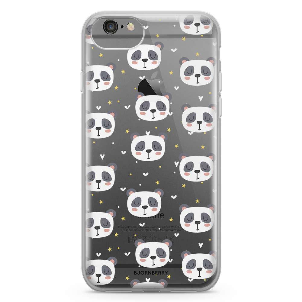 iPhone 6/6s Fashion Case - Panda Pattern