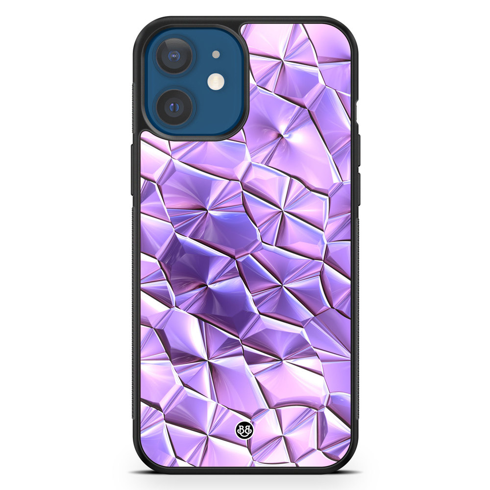 iPhone 12 Mini Case - Purple Crystal