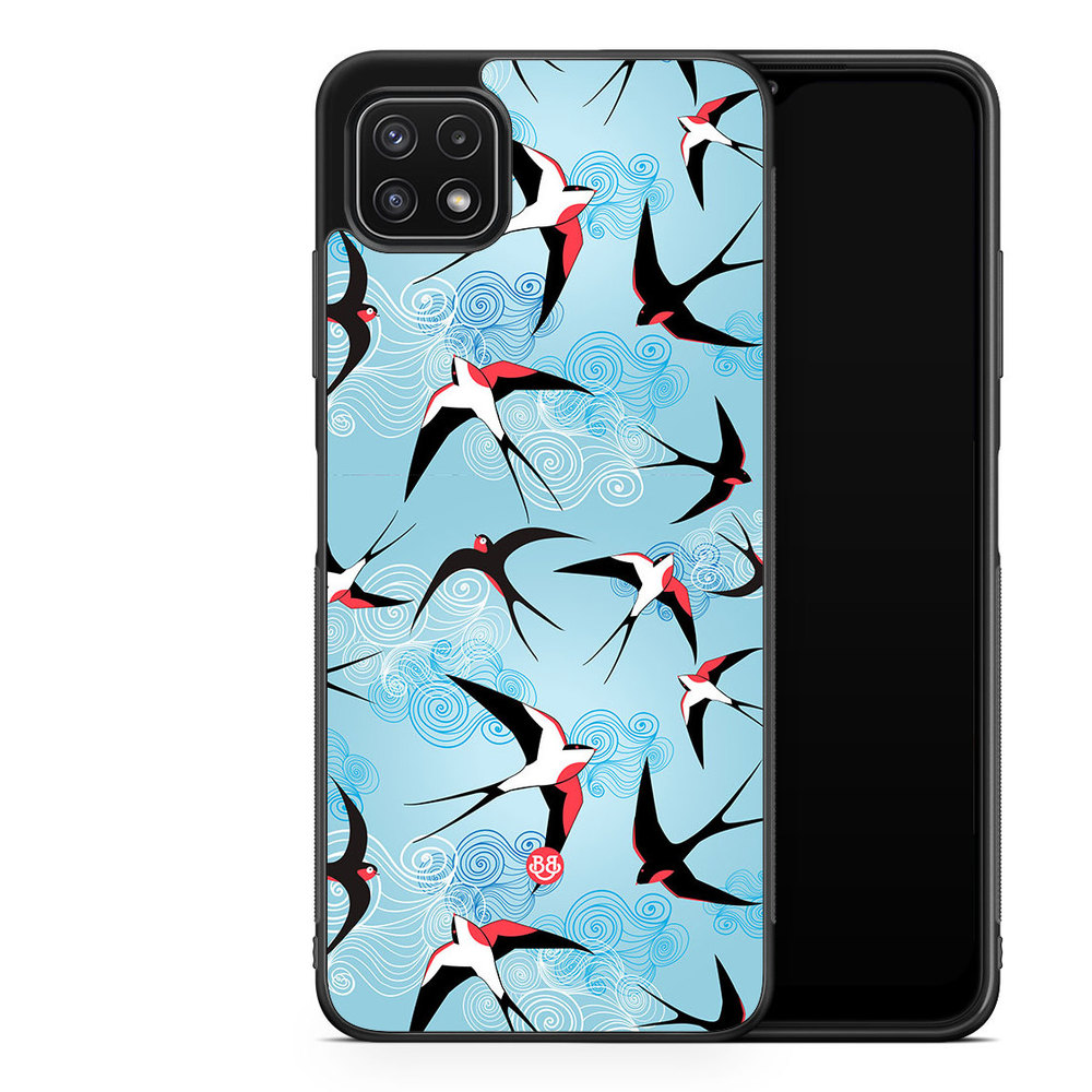 Samsung Galaxy A22 5G Case - Swallows