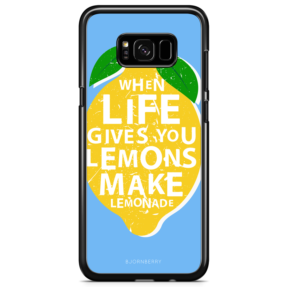 Samsung Galaxy S8 Plus Case - Lemon Quote