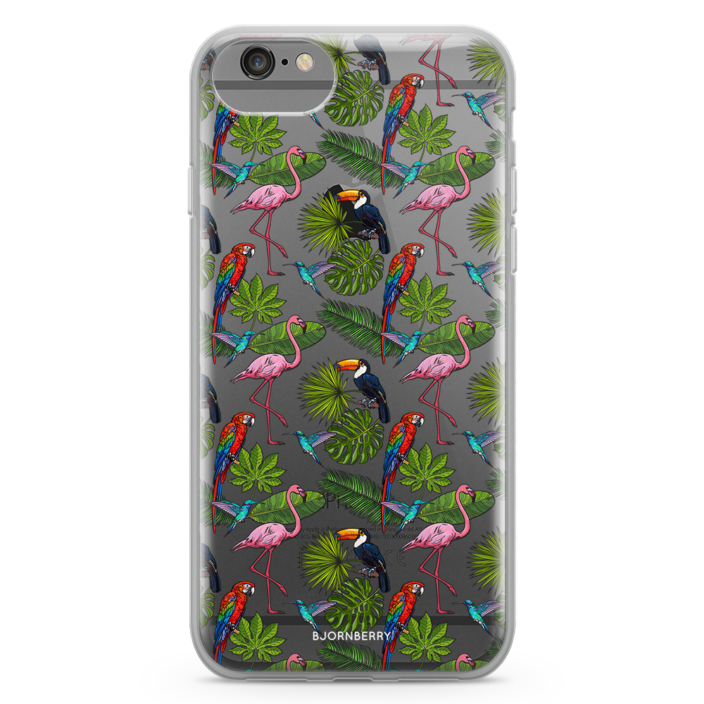 iPhone 6/6s Fashion Case - Tropical Pattern
