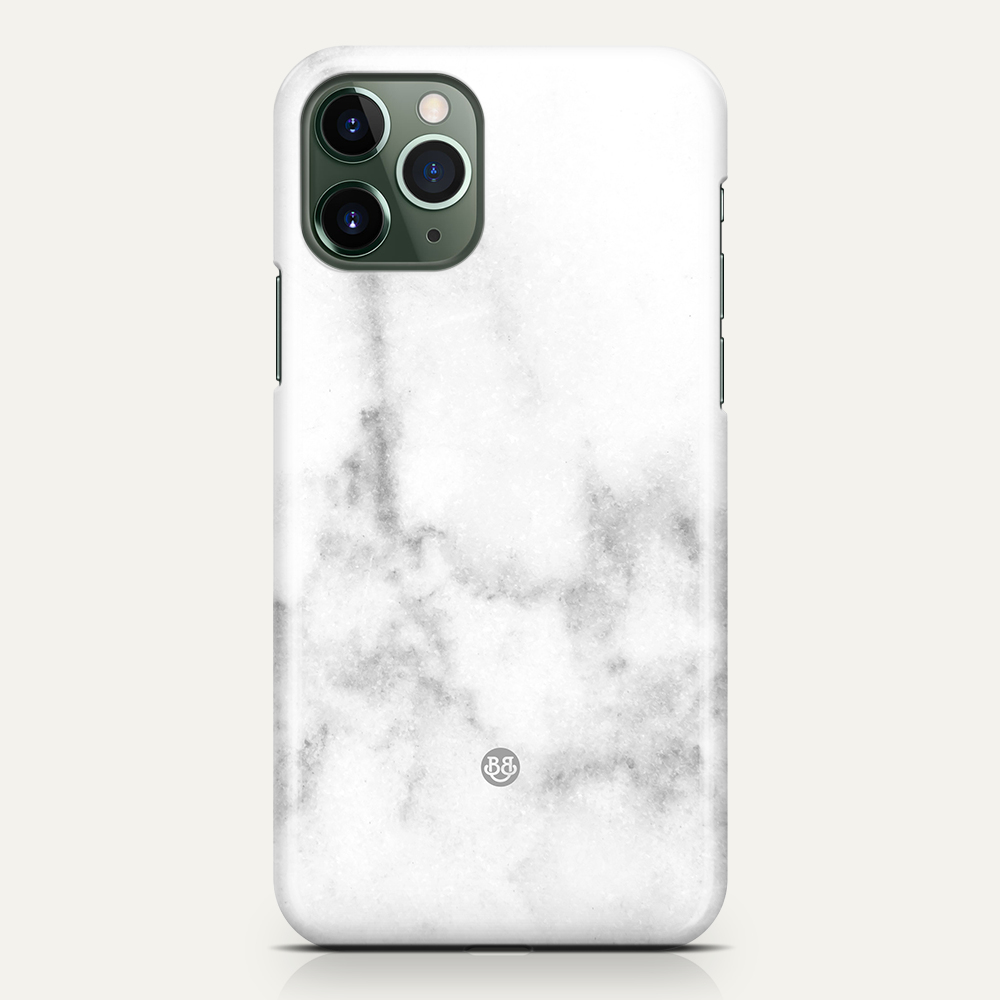 iPhone 11 Pro Max Premium Case - White Marble