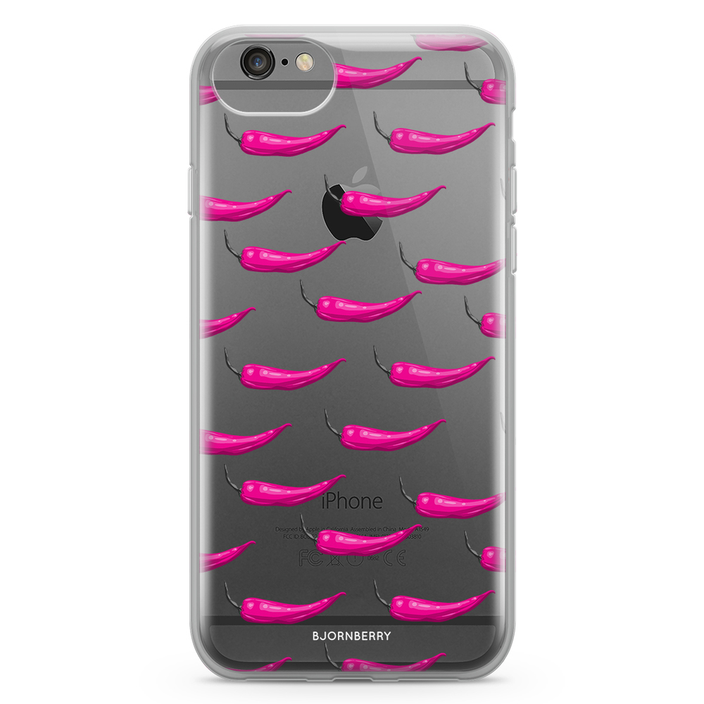 iPhone 6/6s Fashion Case - Chilli Pattern