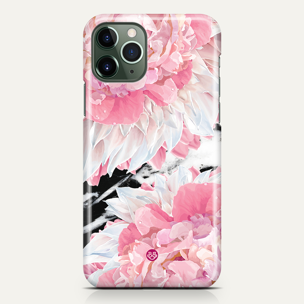 iPhone 11 Pro Max Premium Case - Dahlia Marble Dark