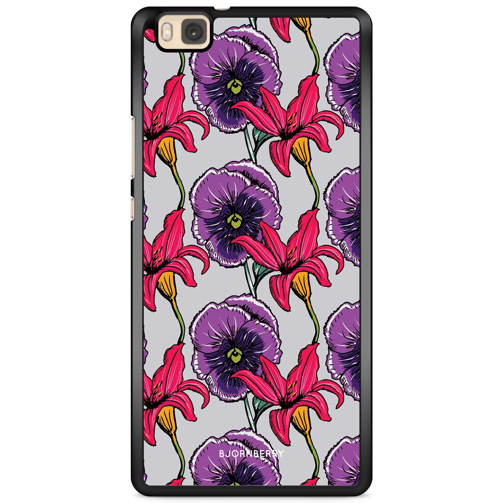 Huawei P8 Lite Case - Flowers
