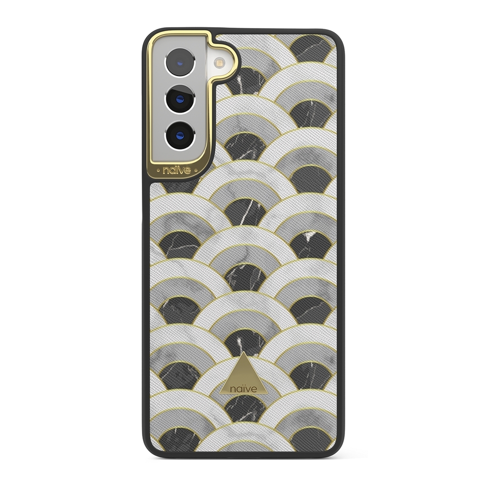 Naive Samsung Galaxy S21 Plus Case - Marble Wave
