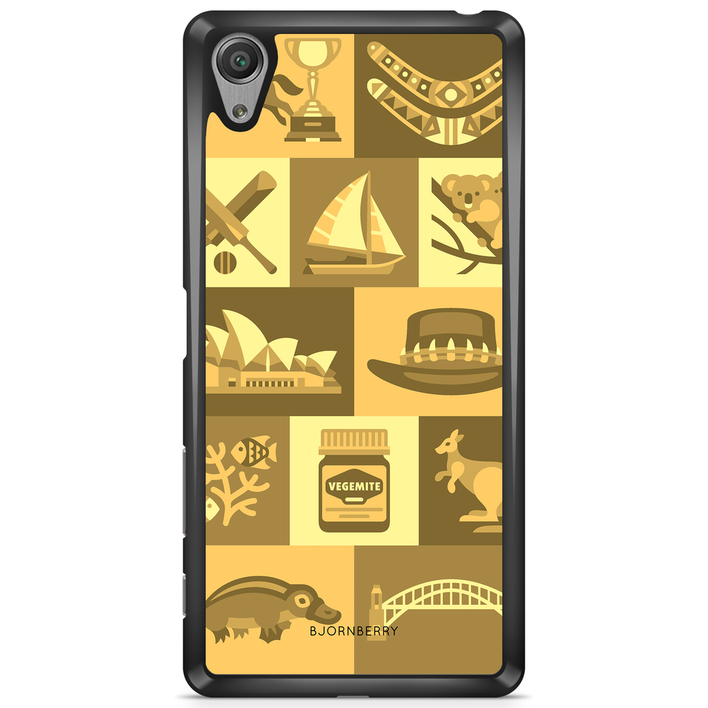 Sony Xperia XA Case - Australian Pattern