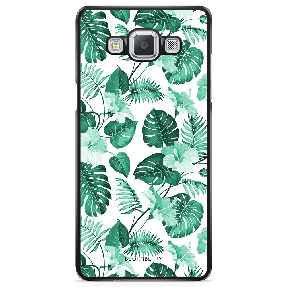 Samsung Galaxy A5 (2015) Case - Turquoise Flowers