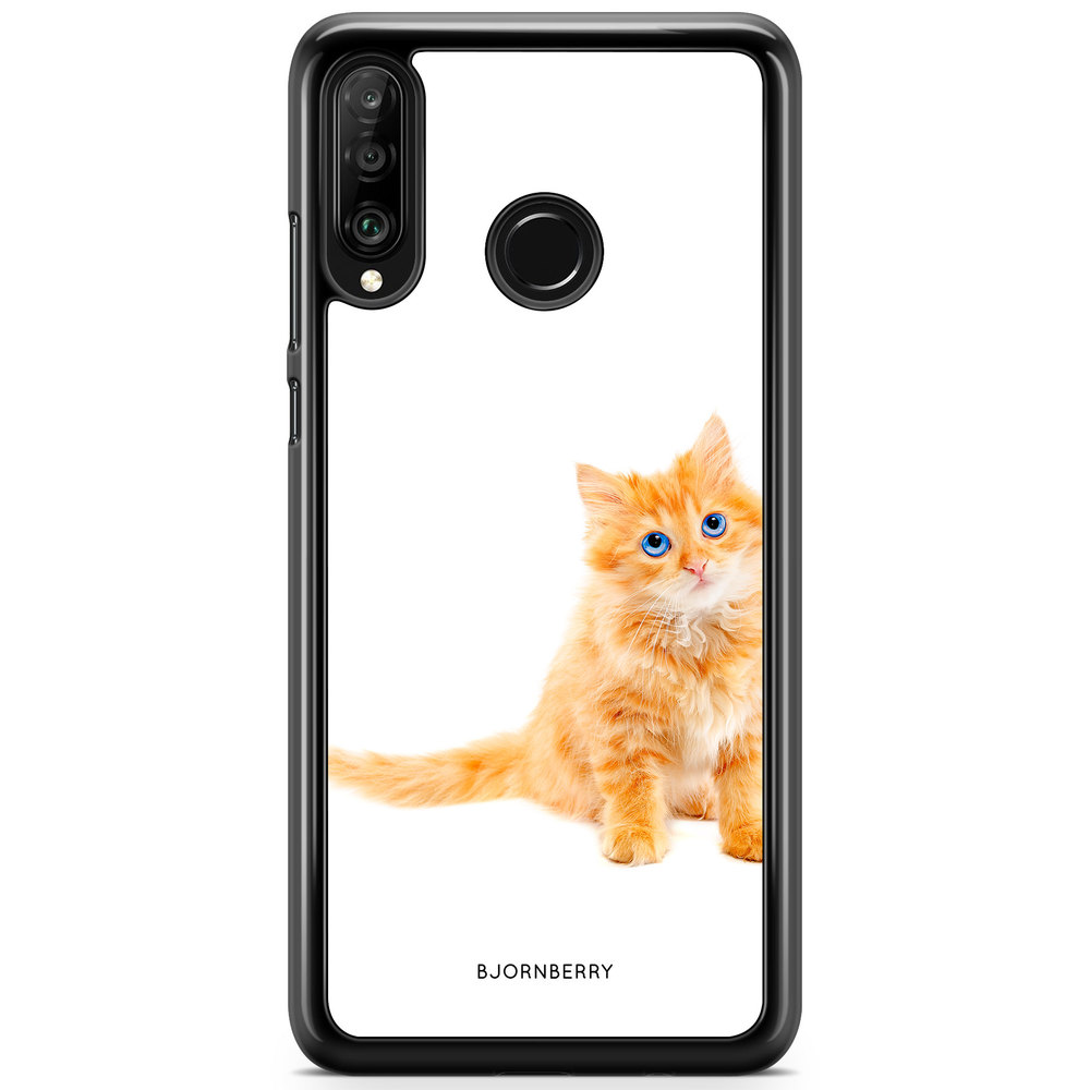 Huawei P30 Lite Case - Small Brown Cat
