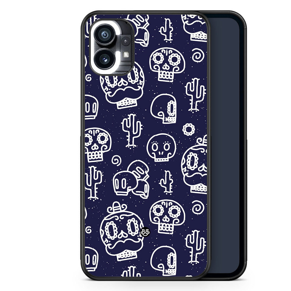 Nothing Phone (1) Case - Oldschool Skulls