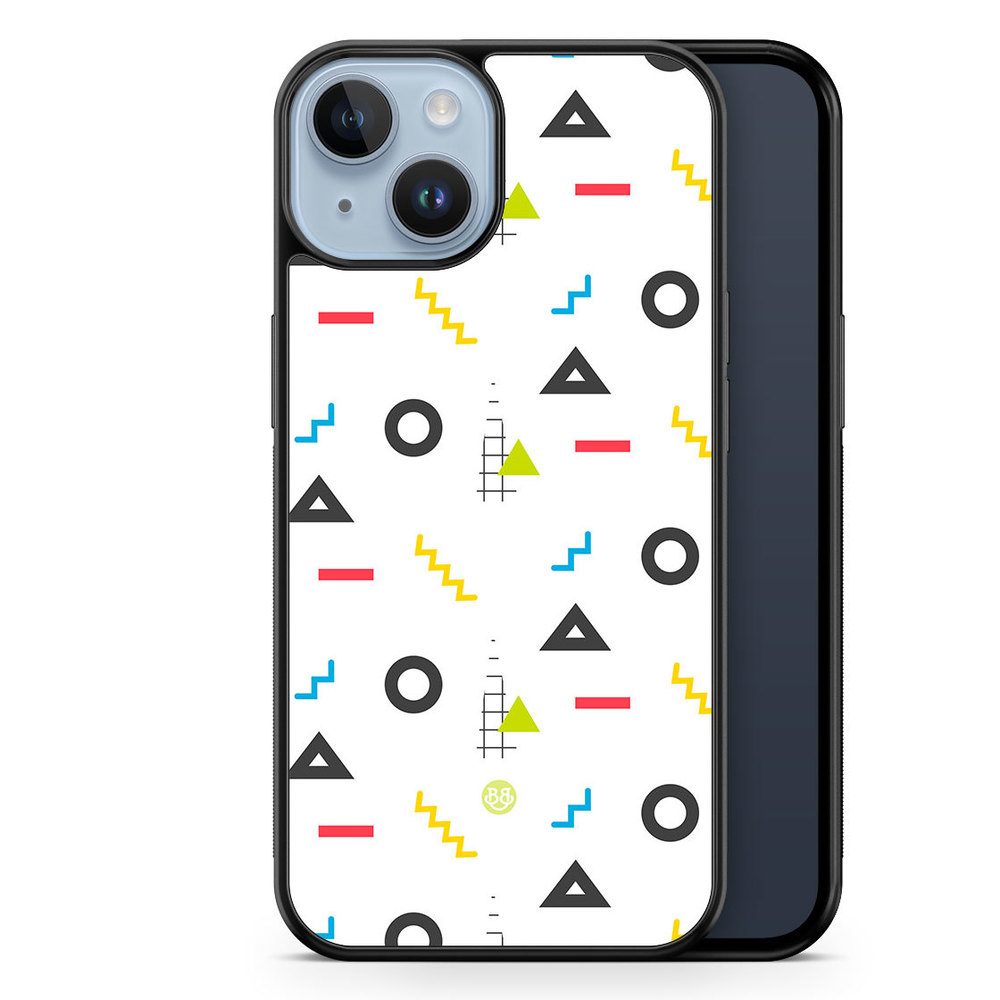 iPhone 14 Plus Case - 80s Pattern