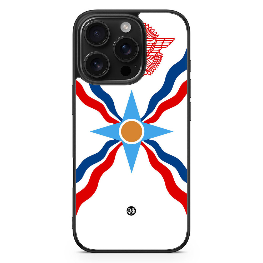 iPhone 16 Pro Case - Assyrian flag