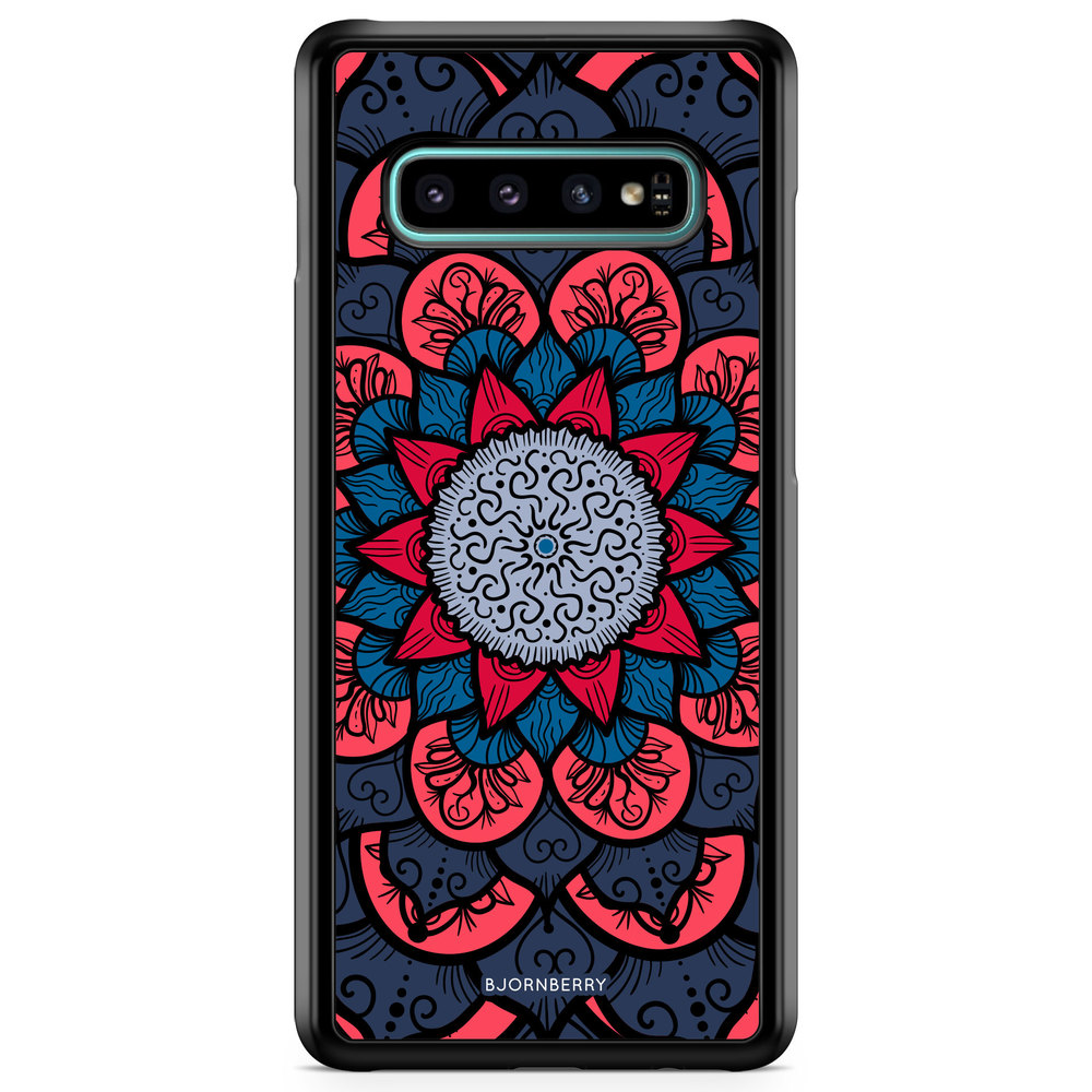 Samsung Galaxy S10 Case - Blue Mandala