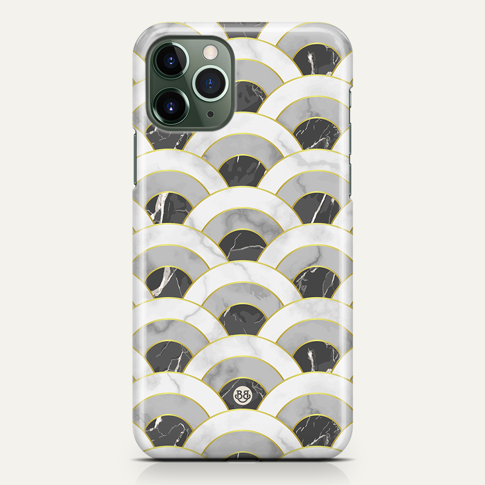 iPhone 11 Pro Max Premium Case - Marble Wave Dark