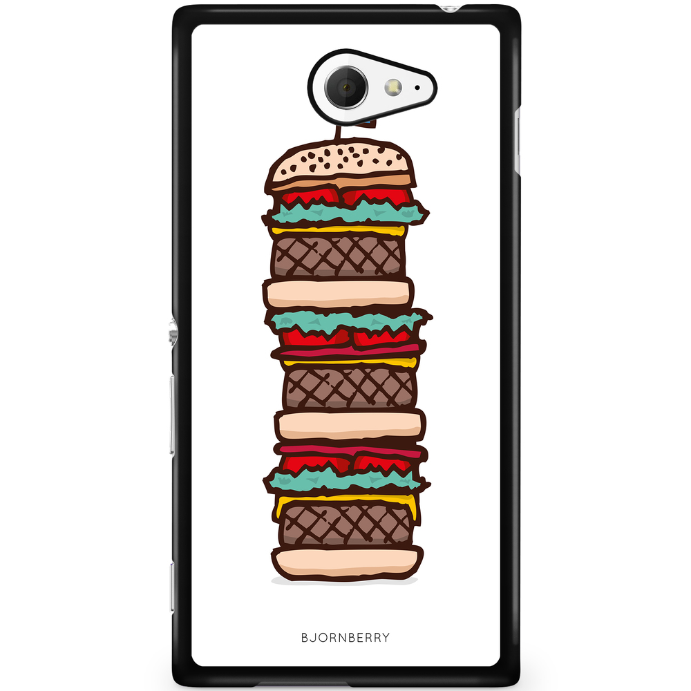 Sony Xperia M2 Aqua Case - Giant hamburger