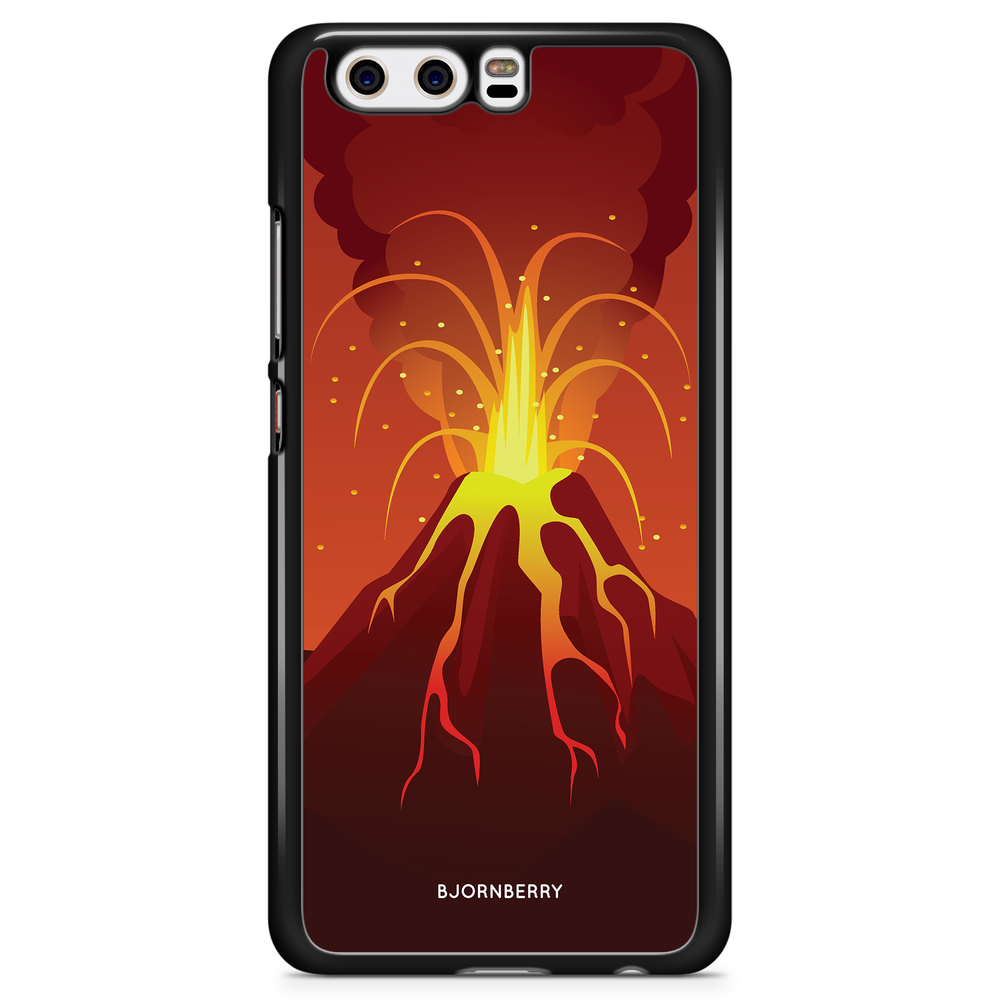 Huawei P10 Skal - Teknad Vulkan