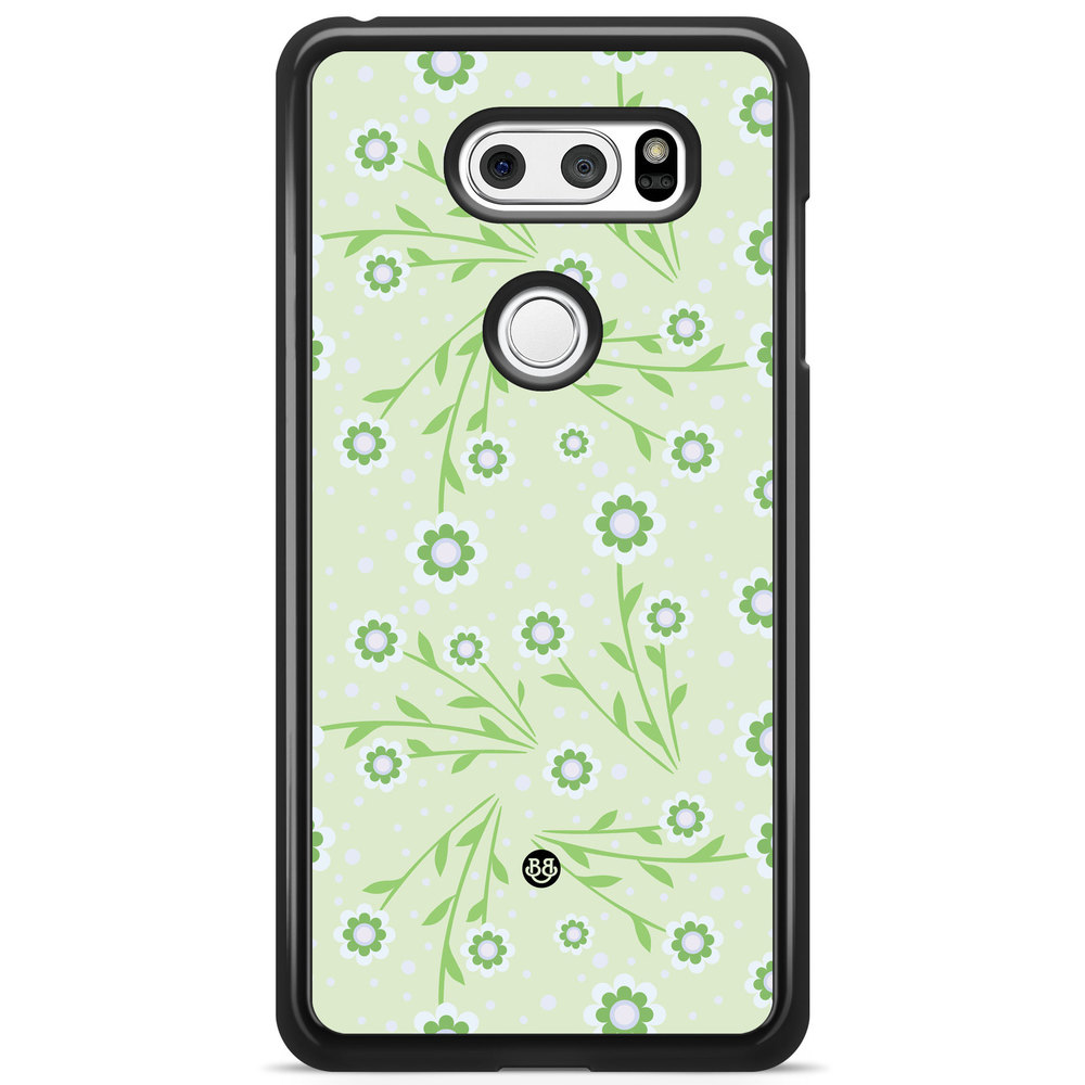 LG V30 Skal - Vårkollektion - Grön