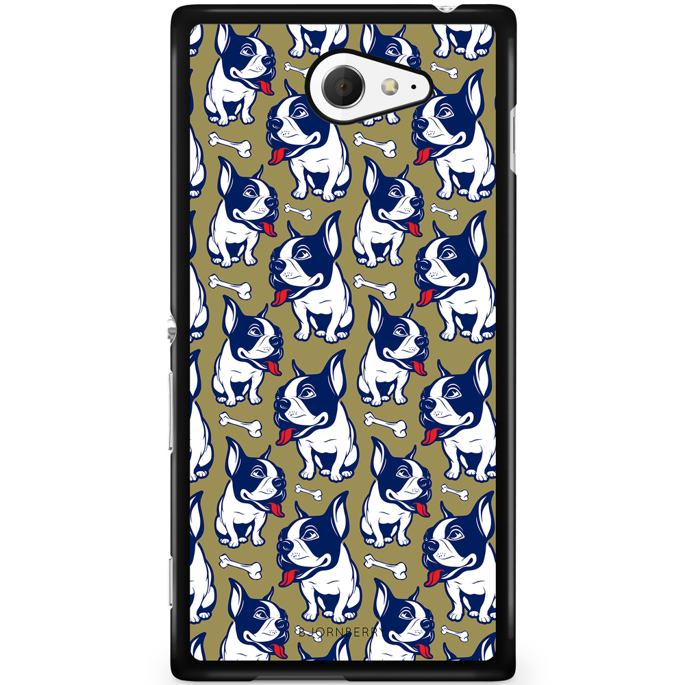 Sony Xperia M2 Aqua Case - French bulldogs