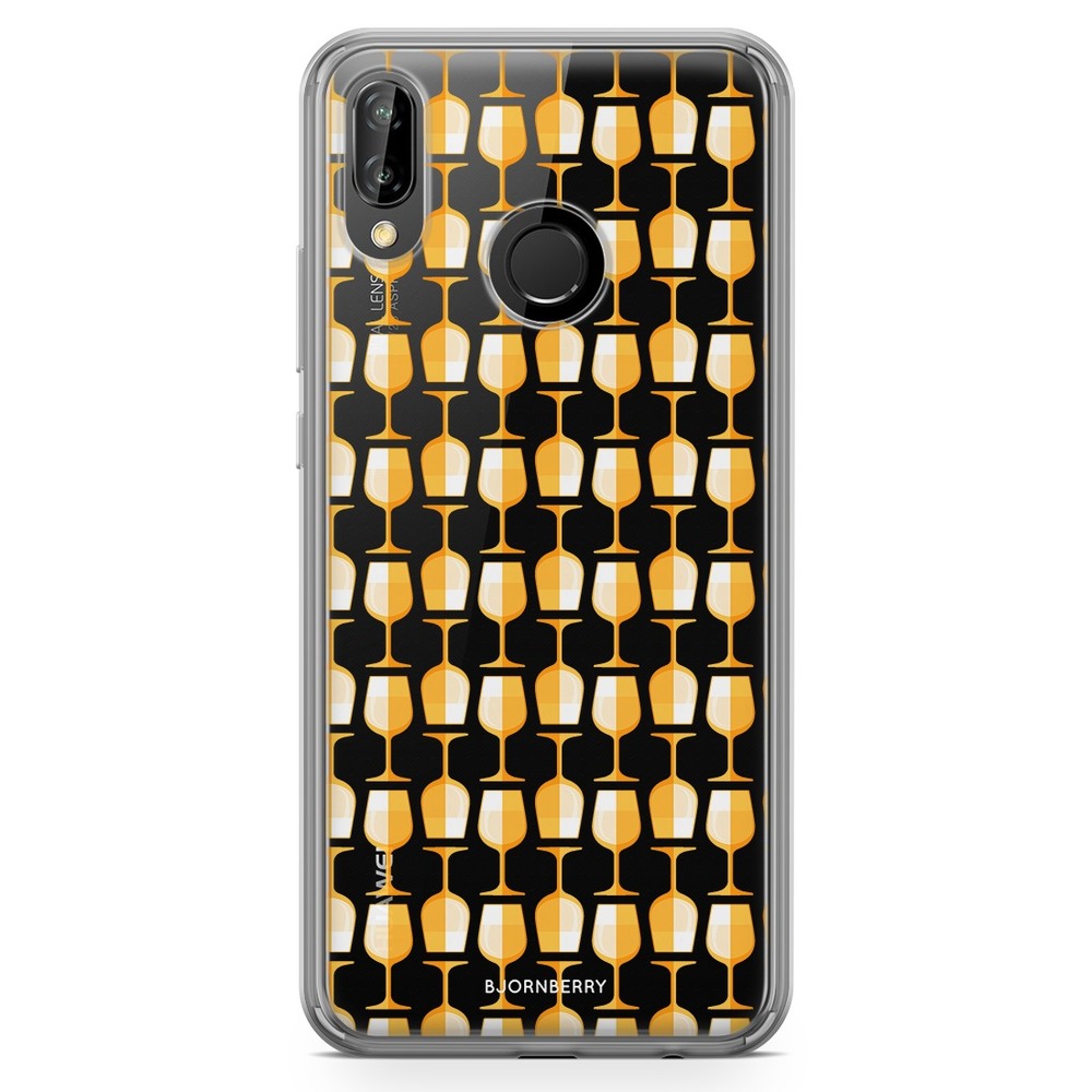 Huawei P20 Lite Fashion Case - Wine Glas