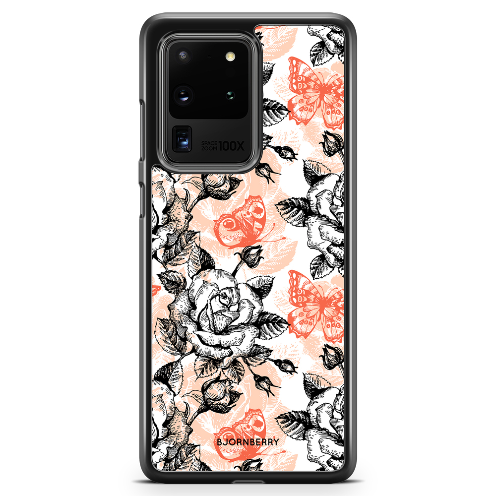 Samsung Galaxy S20 Ultra Case - Roses & Butterflies