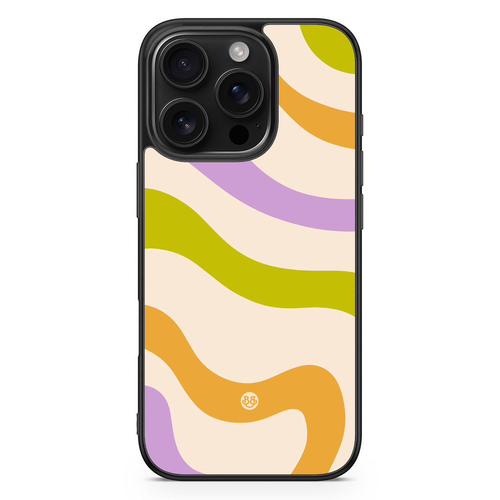 iPhone 16 Pro Case - Green/Orange 70s