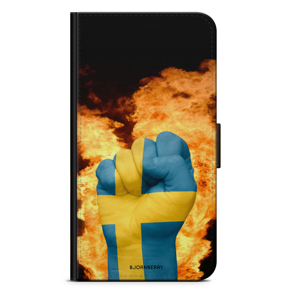 Bjornberry Xiaomi Redmi Note 9s / 9 Pro Plånboksfodral - Sverige Hand