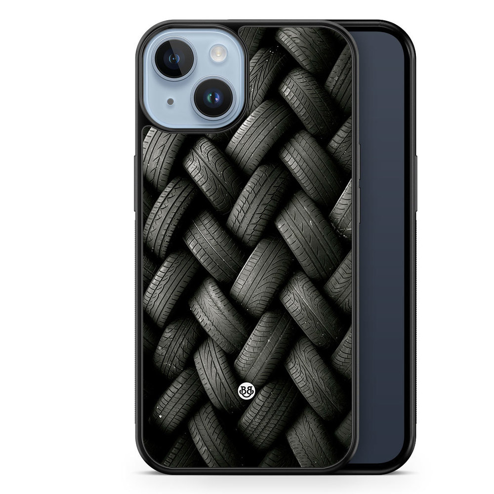 iPhone 14 Plus Case - Wall of tires