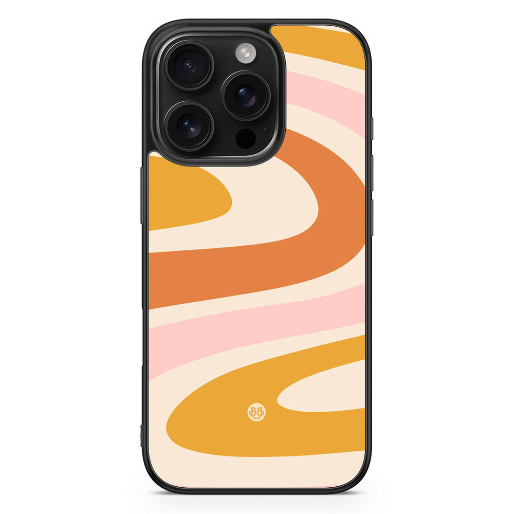 iPhone 16 Pro Case - Orange 70s