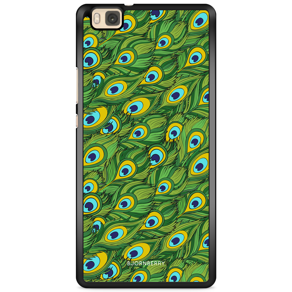 Huawei P8 Lite Case - Peacock Pattern