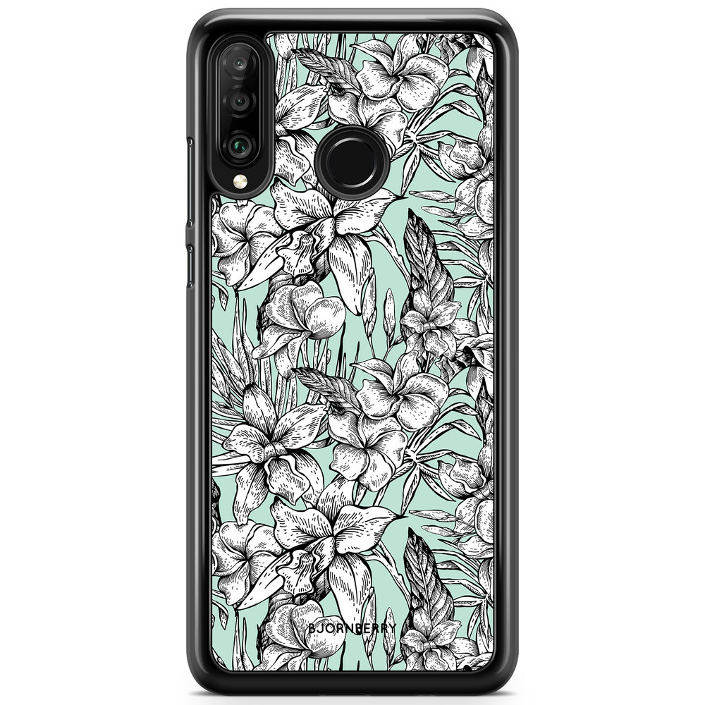 Huawei P30 Lite Case - Vintage Floral