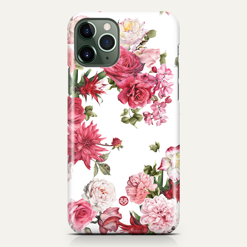 iPhone 11 Pro Max Premium Case - White Roses